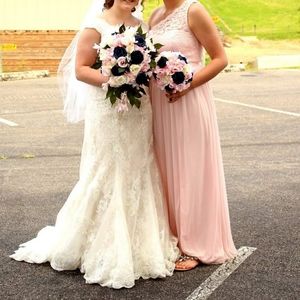 David's Bridal Bridesmaids Dress